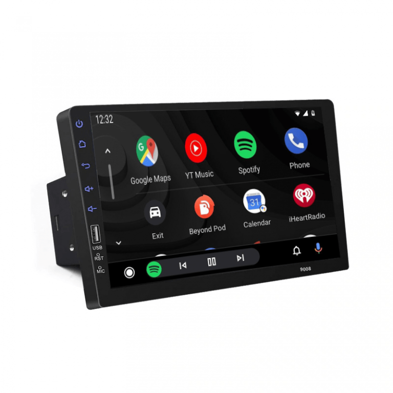 Automodz Android Auto Single Din Car Stereo 9 Inch Display Automodz